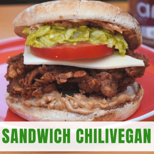 Imagen de Sandwich No-pollo Chilivegan